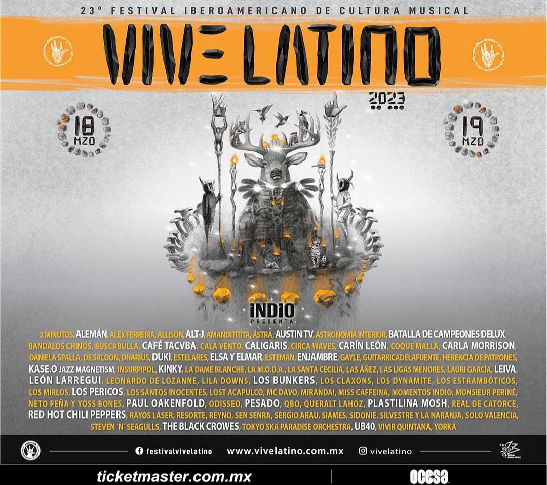 Imagen relacionada con VAMOS AL VIVE LATINO