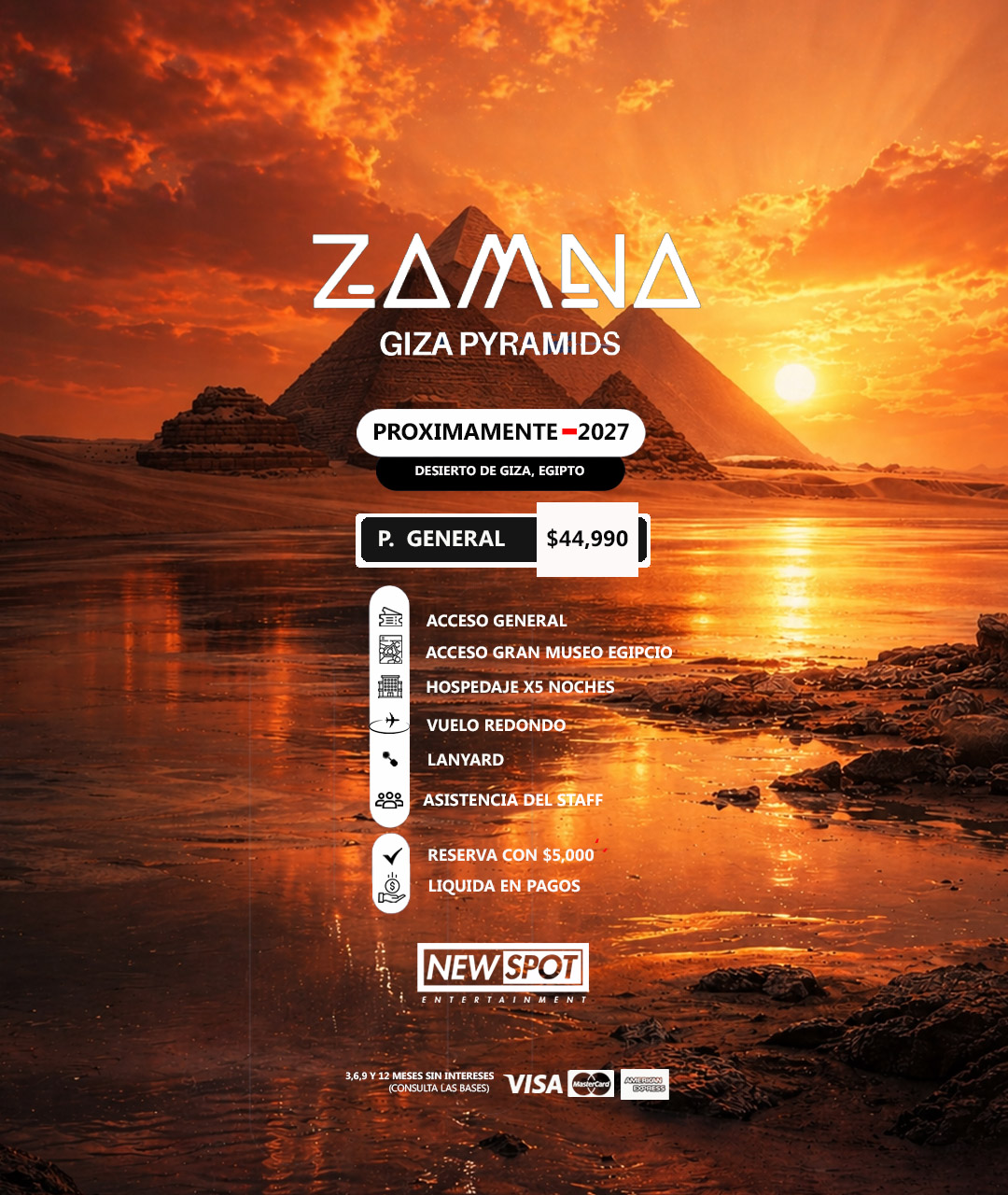 Zamna Giza Pyramids 2027